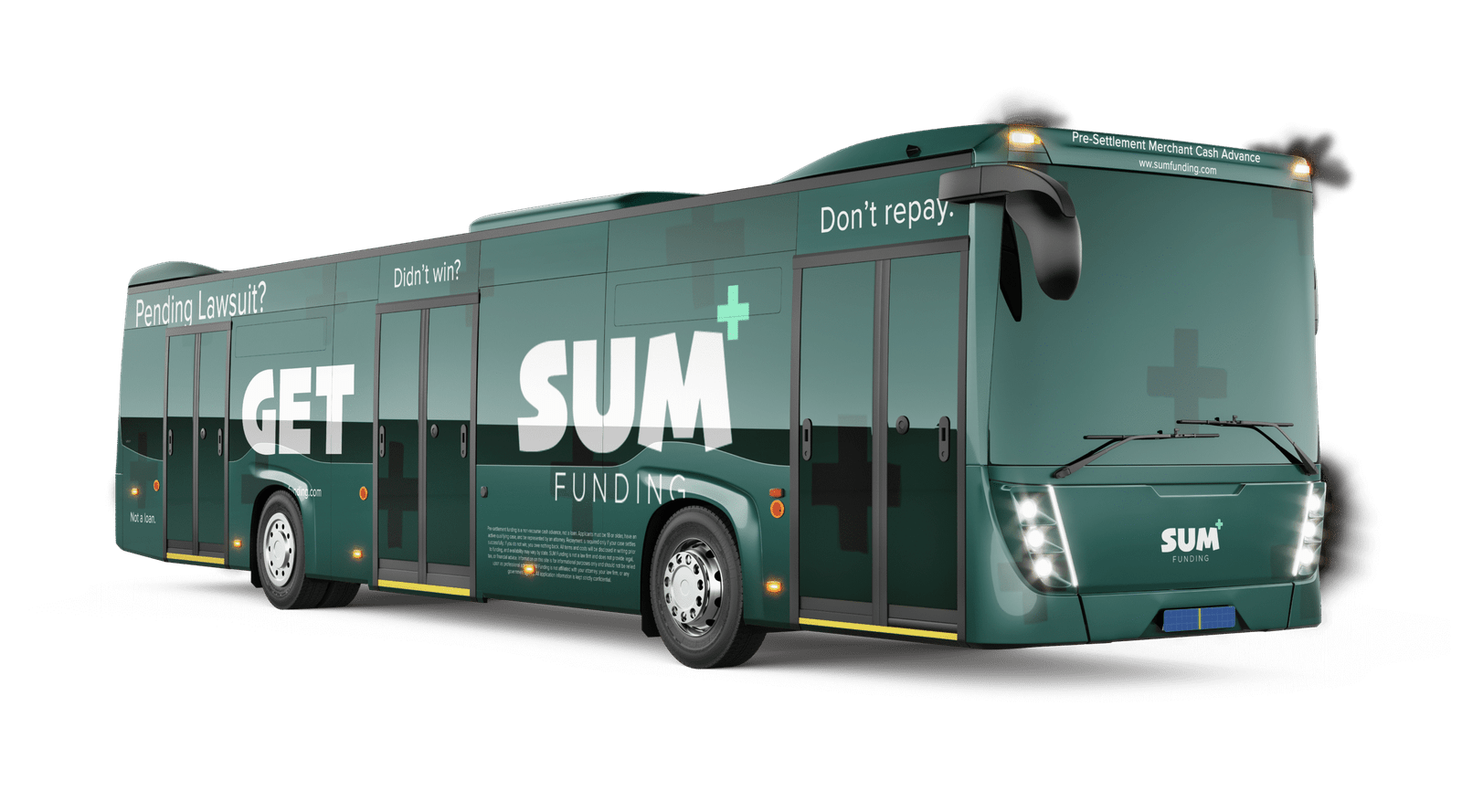 Pre-Settlement Funding Bus Design. Find us in your city.