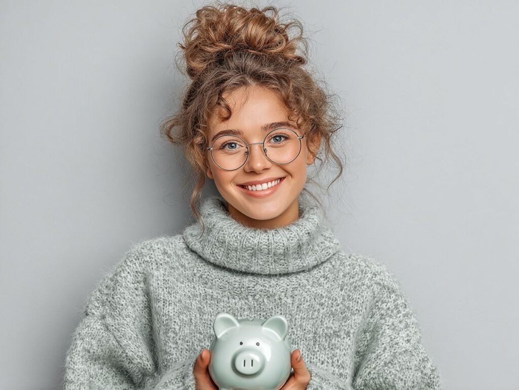 Smiling woman holding lawsuit cash support advance in Arkansas. Arkansas Pre-Settlement Funding